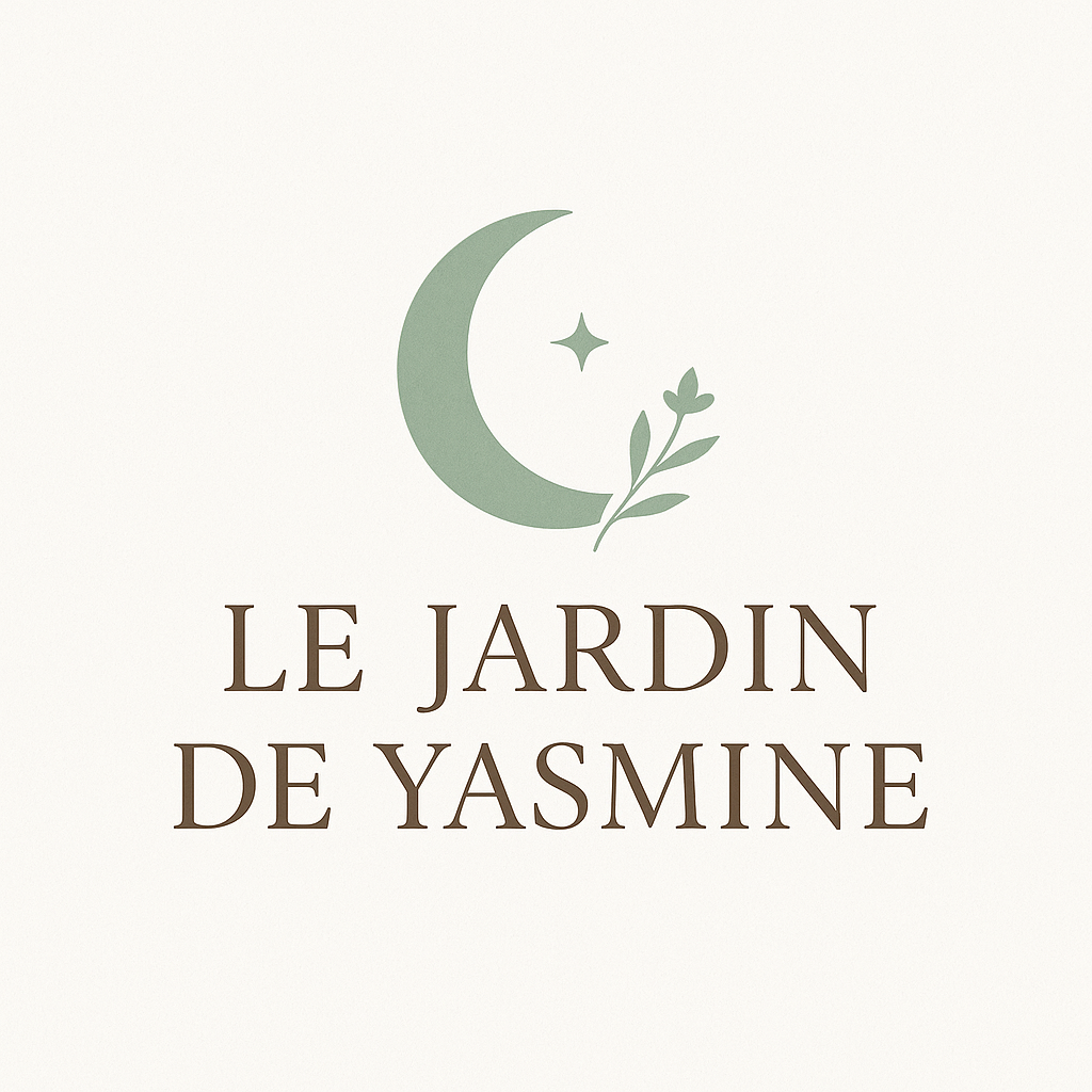 Logo Le Jardin de Yasmine - Bienvenue dans Le Jardin de Yasmine — Un monde Poétique de Beauté, paix et inspiration de la spiritualité Islamique